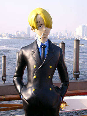 サンジさんは相変わらず細い