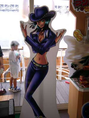 細いなー、この人も