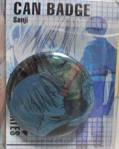 アニメイト缶バッジ　サンジ 21kb