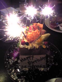 花火で何が何やらです。